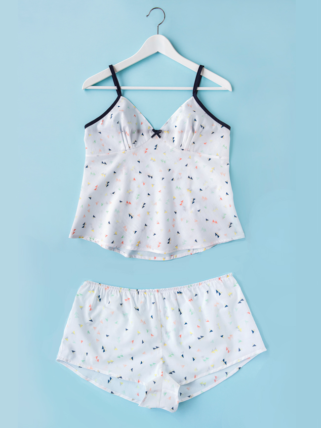 Fifi sewing pattern - camisole and shorts set - Tilly and the Buttons