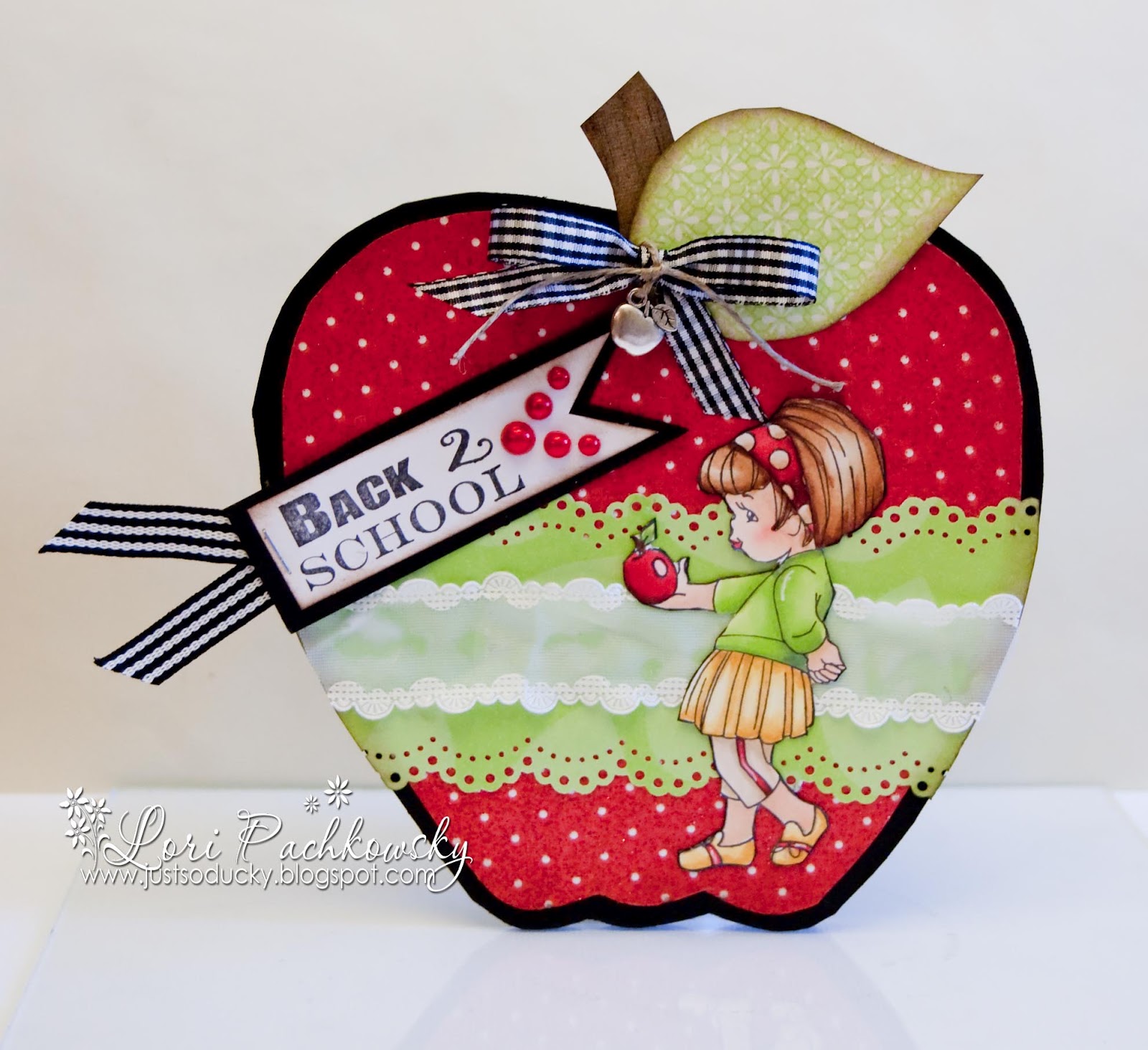 Whiff of Joy Tutorials & Inspiration Apple Shaped card