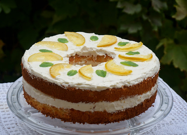 Sunshine Naked Cake De Limón
