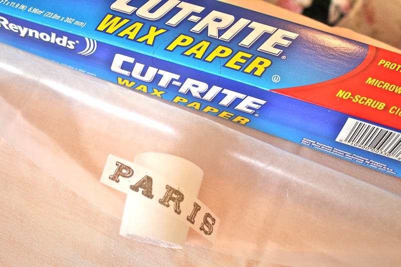 The Polka Dot Closet How to Stamp Candles