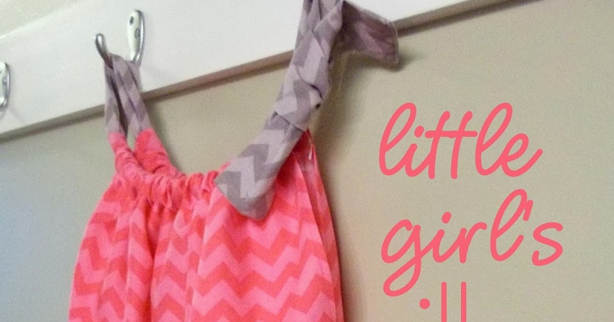 Dolly Creates Little Girl's Pillowcase Dress