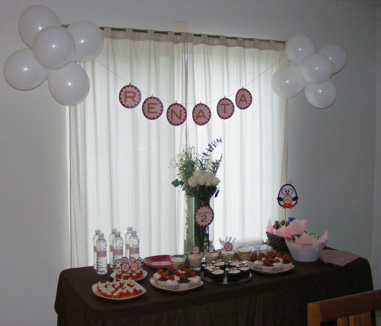 Mundo de PoCa: Decoración y postres de pequeña fiesta infantil