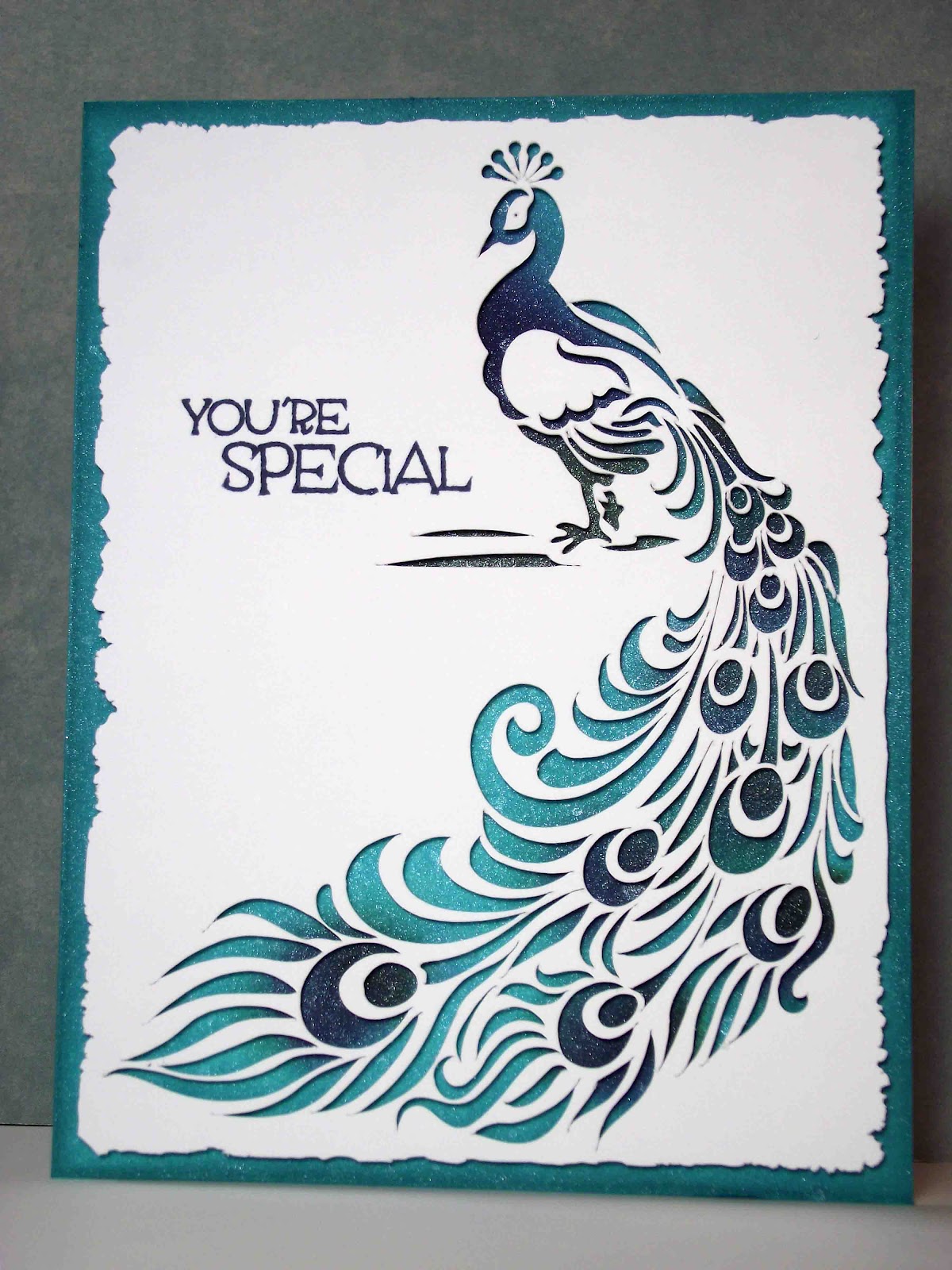 using negative die cuts die cutting cards
