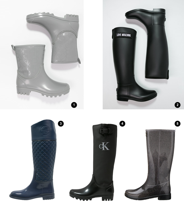 Turn it inside out // 10 rain boots to survive in style