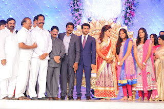 Ram Charan Wedding Reception Gallery