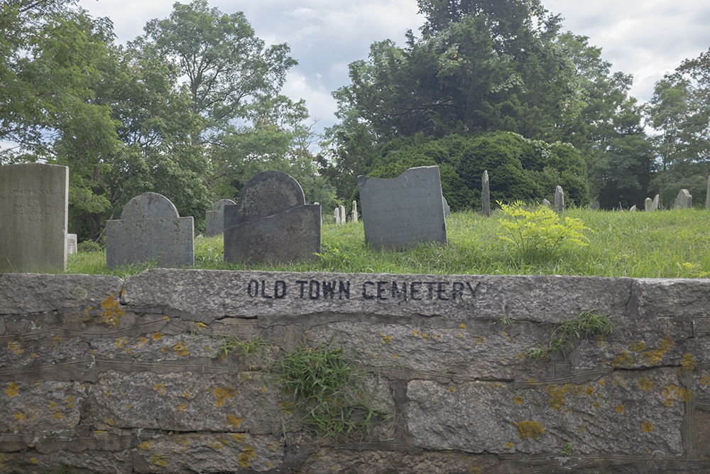 North American Cemeteries Old Town Cemetery in Sandwich, Massachusetts