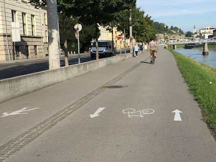 ザルツブルグ市内自転車道1