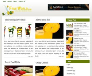 Fruit WordPress Theme