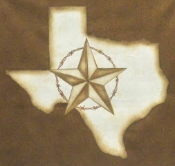 Texas Sepia Map