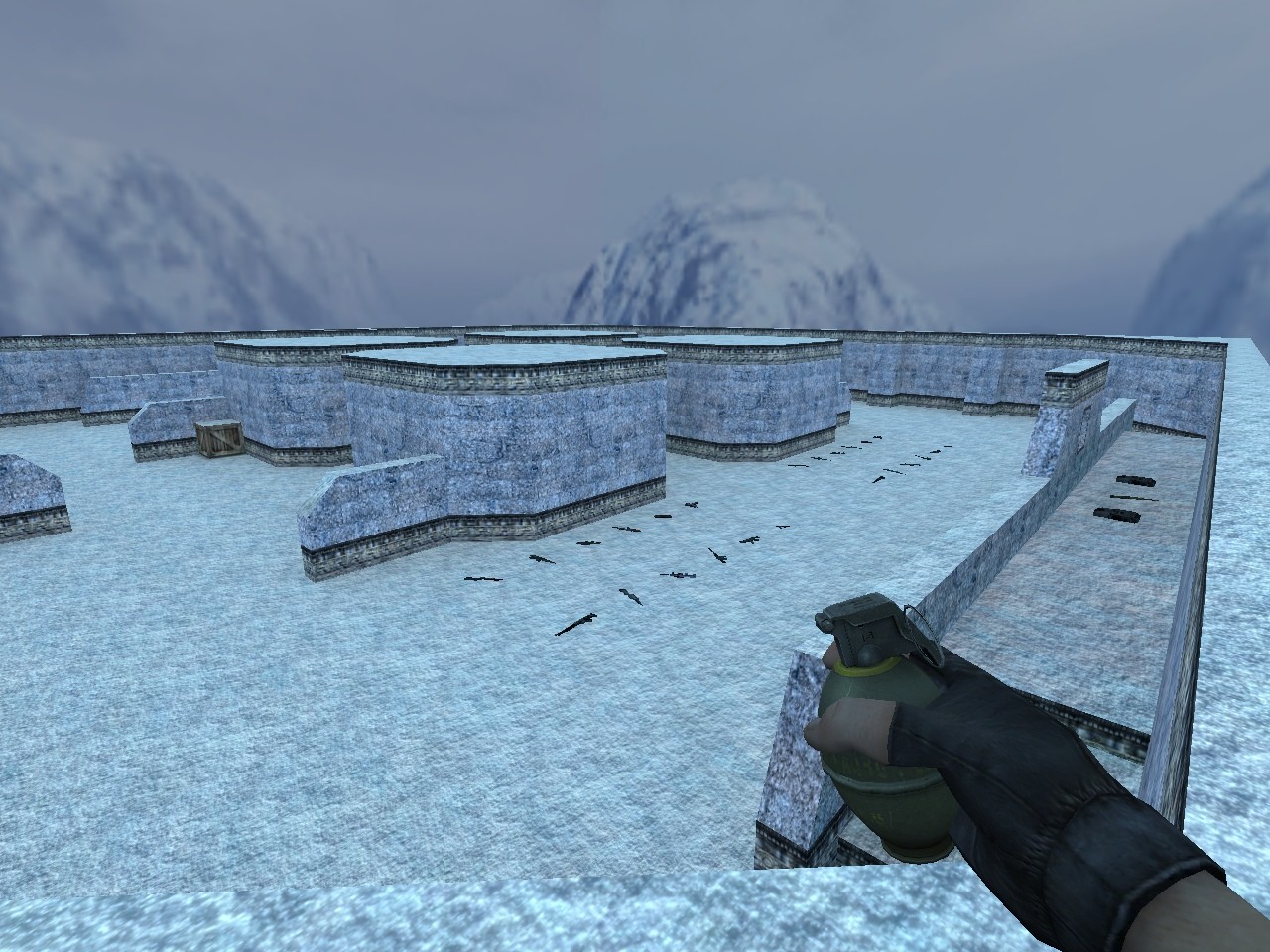 Download CounterStrike 1.6 High Definition Maps HD Snow