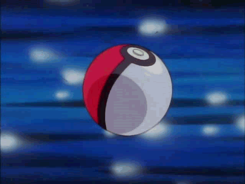 Captura de Pokemon de Nível Básico Pokebola+indo+para+captura