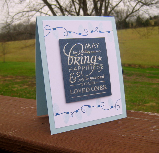 Dana's Dabbling Studio: My Official Holiday Card &amp; A Giveaway!