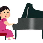 ピアニストのイラスト