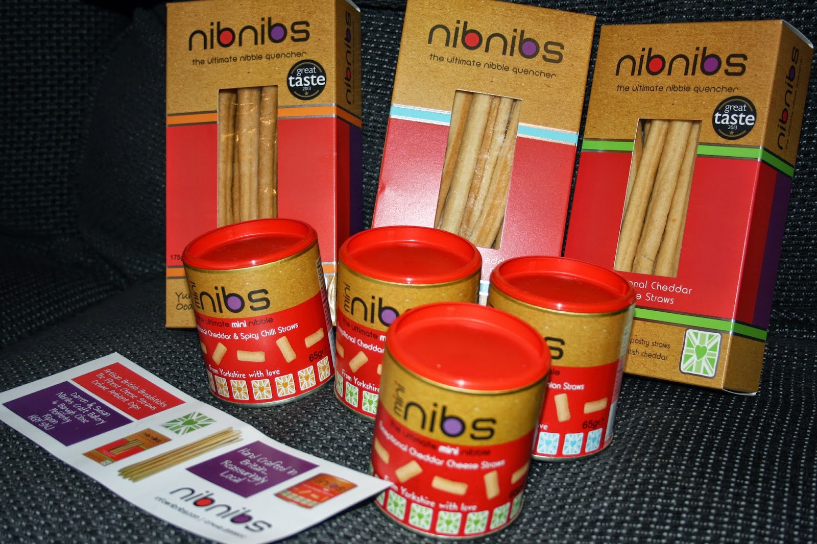 Caroline Makes.... Review Nib Nibs Cheese Straws