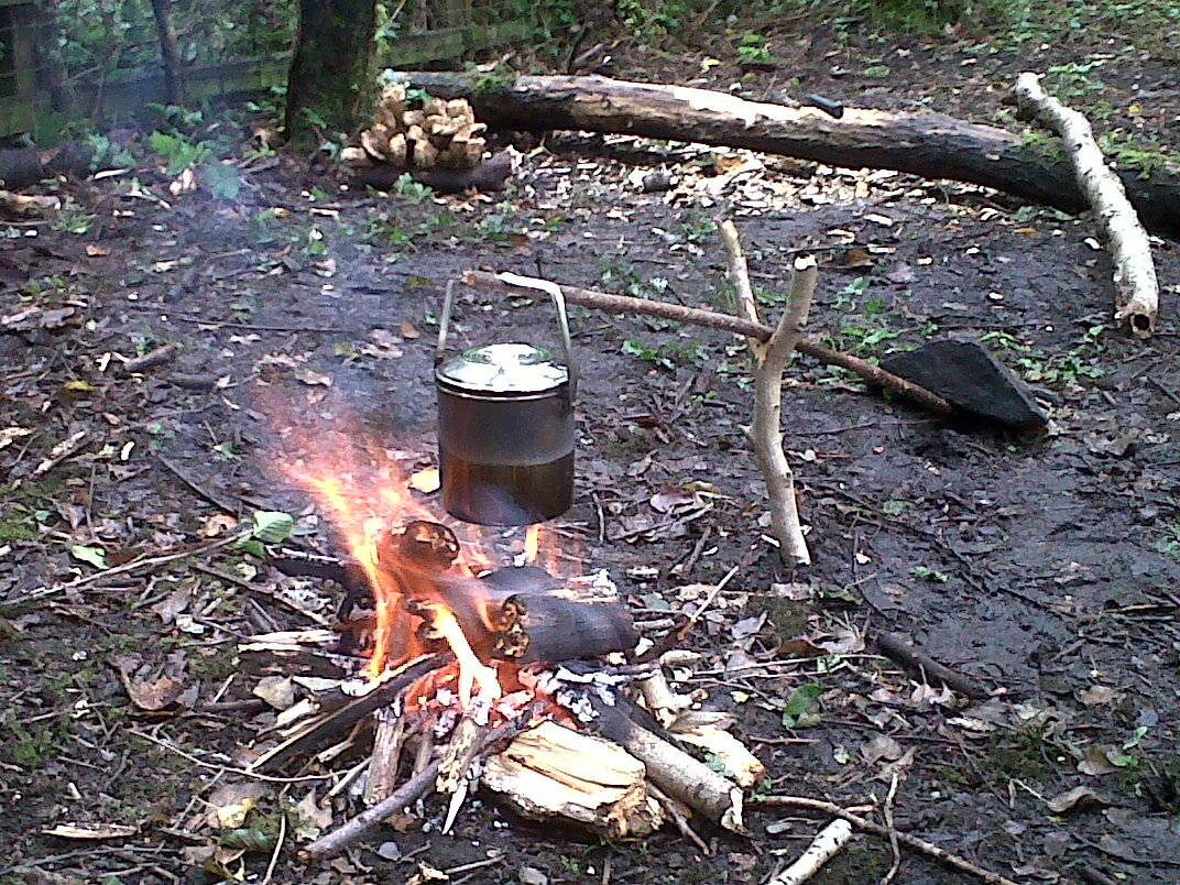 The Outdoorist Zebra billy can