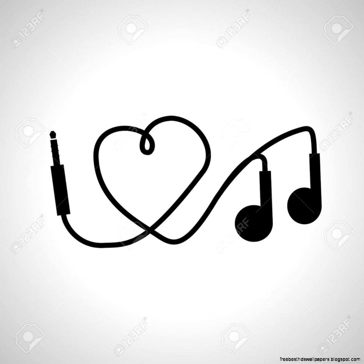 I Love Music Headphones Royalty Free Cliparts Vectors And Stock I Love Music Headphones Royalty Free Cliparts Vectors And Stock