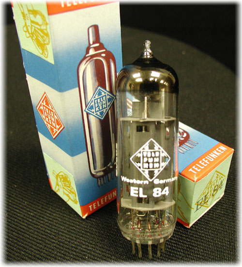 Vacuum tubes audio EL84 Telefunken Tubes
