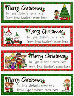 http://www.teacherspayteachers.com/Product/Editable-Christmas-Bookmarks-for-Student-Gifts-429339