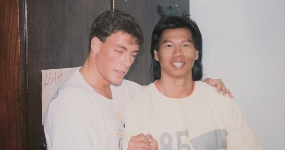 Midnight DriveIn Bolo Yeung e Van Damme durante as filmagens de O