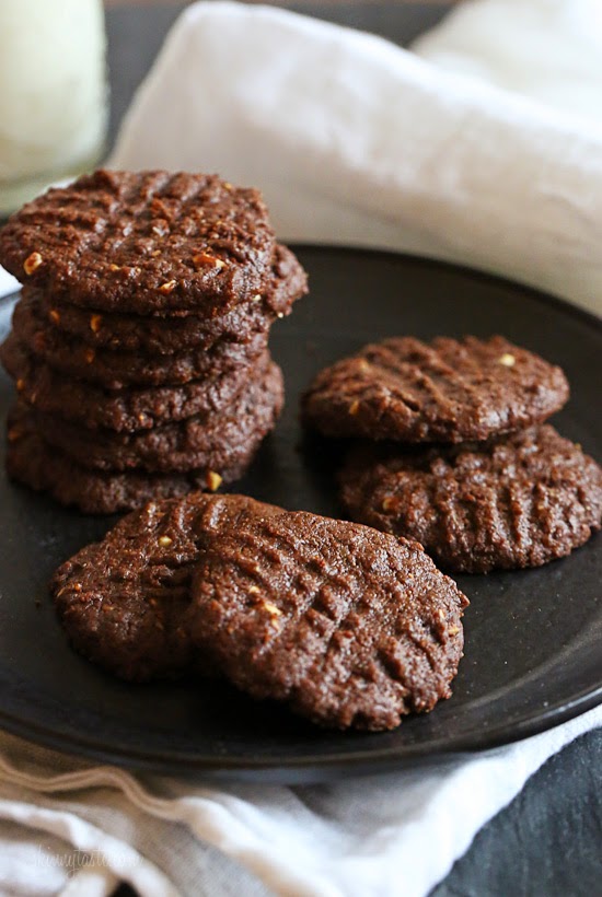 EASY 5Ingredient Nutella Almond Butter Cookies Skinnytaste