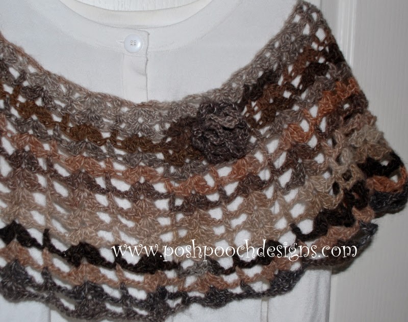 Posh Pooch Designs Dog Clothes Cobblestone Amazing Poncho Free