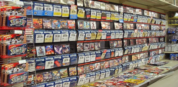 toys and video games store