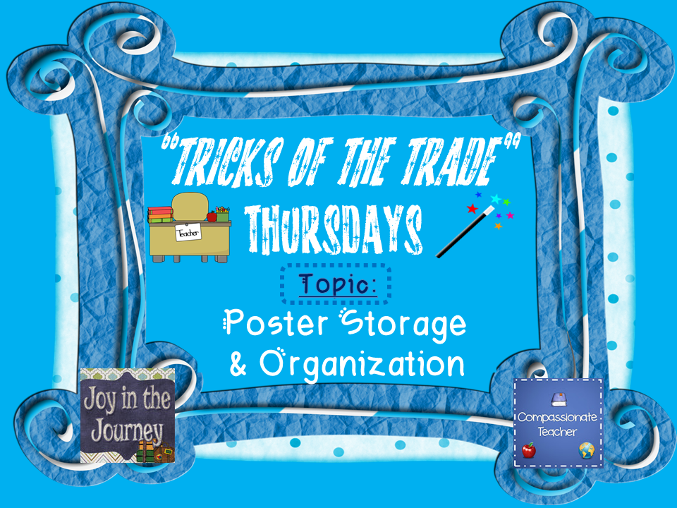 Tricks of the Trade Thursdays Poster Organization Joy in the Journey
