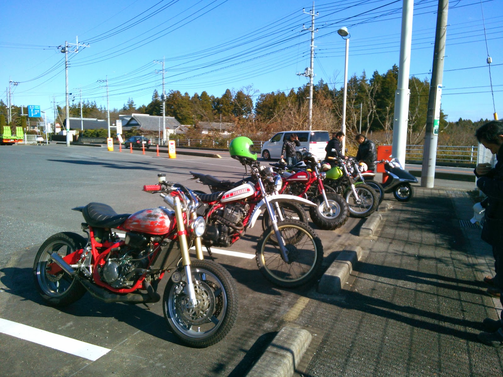 ヤマハbw0バイクでぶらぶら報告 愛宕山と筑波山近辺ツーリング
