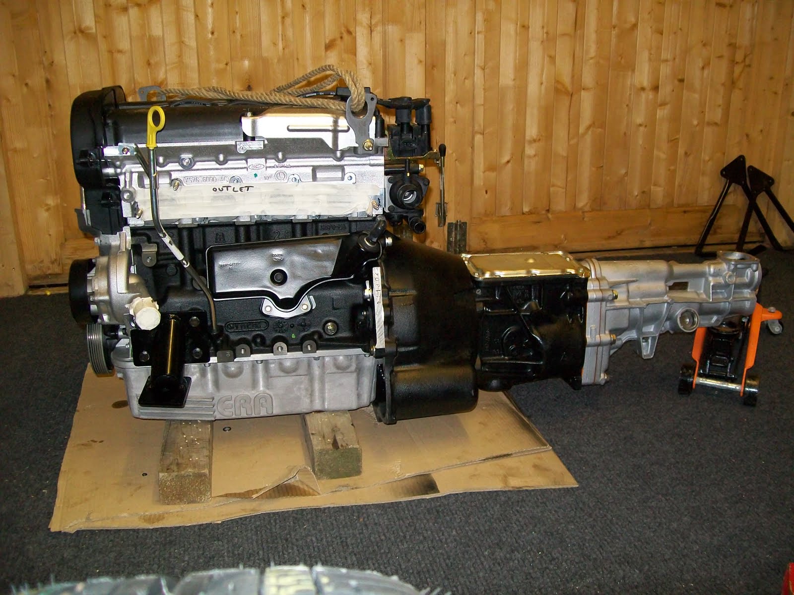 Phill`s Tiger Avon Build Diary ERA sump finished Engine & Gearbox