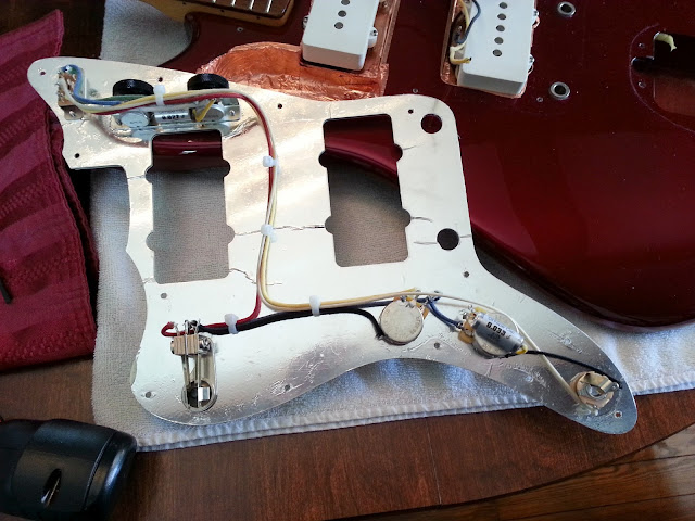 Upgrading All Fender Jazzmaster Wiring And Electronics In