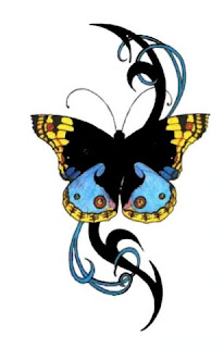 butterfly tattoos, tattooing