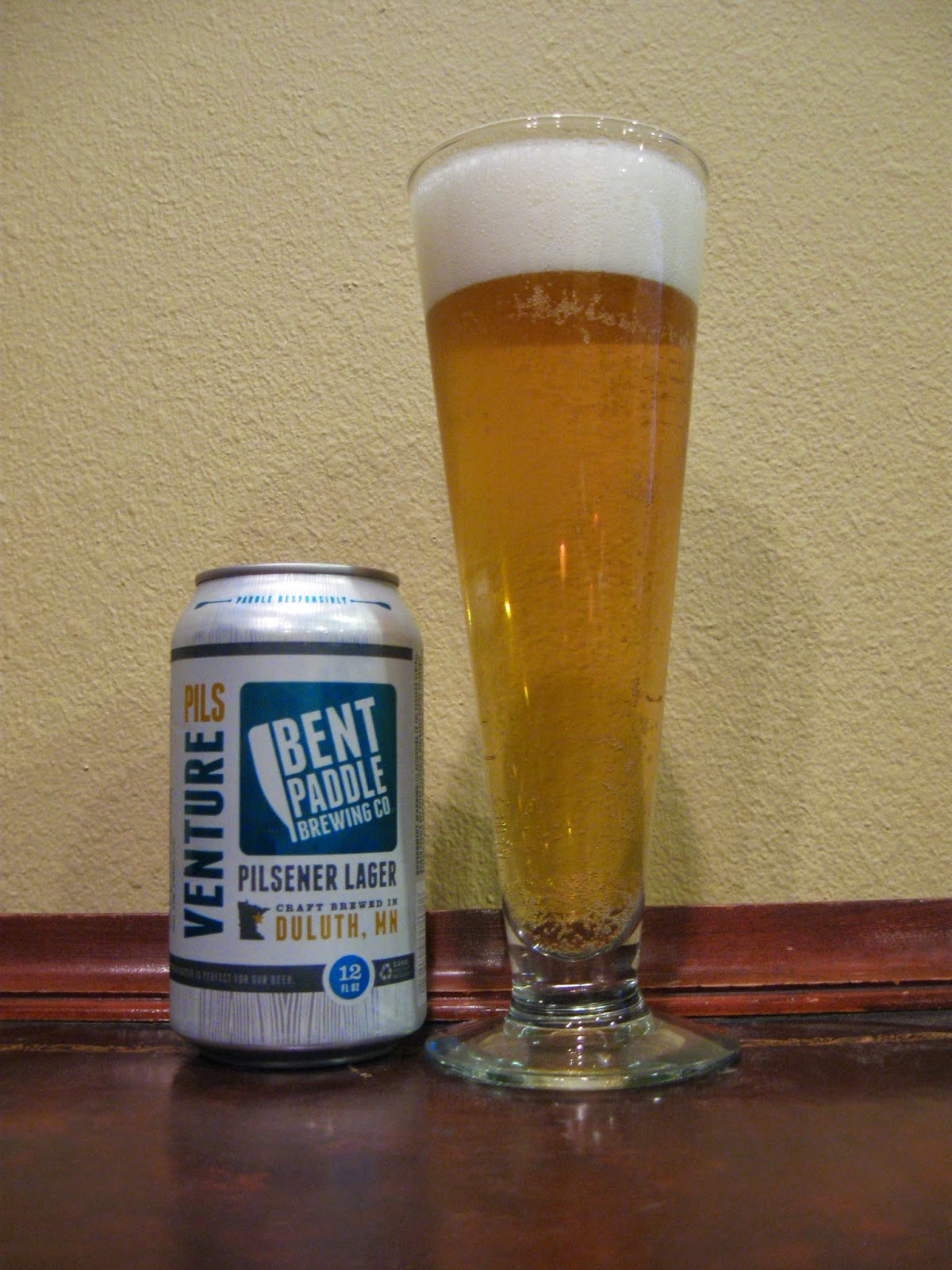 Doing Beer Justice Bent Paddle Venture Pils