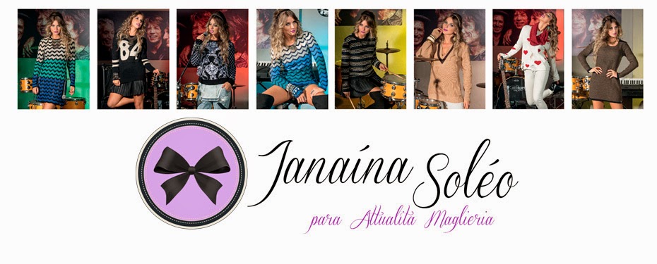 Janaína Soléo para Attualitá Maglieria