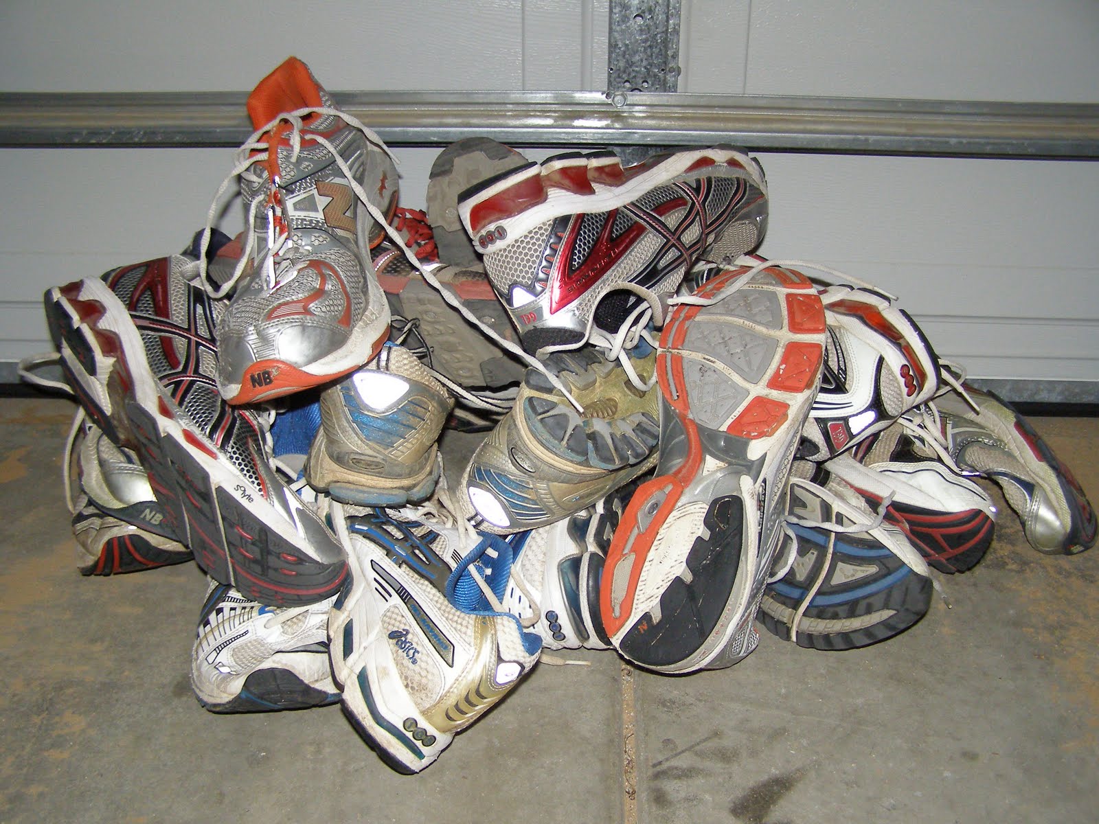 Karl's road to Boston and beyond Shoe donation