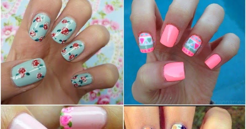 3. Pretty Spring Nail Art Inspiration - wide 3