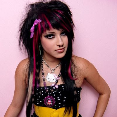 emo hair color pictures. Emo Hair Color Ideas For