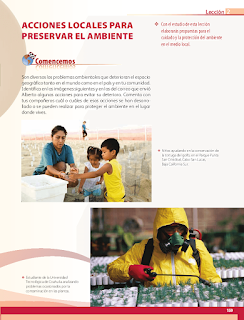 Acciones locales para preservar el ambiente - Geografía 6to Bloque 5 2014-2015