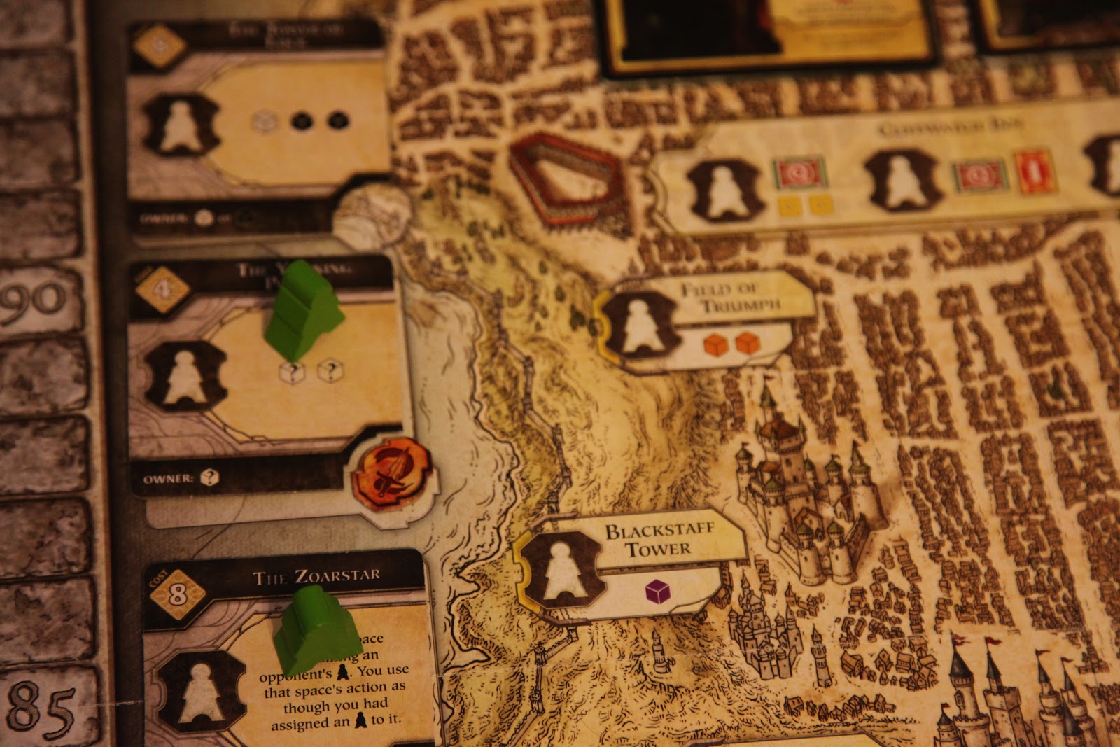 Lords of Waterdeep Board Game Barker