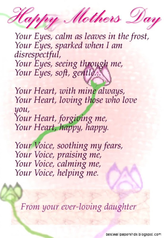 30 Touching Mothers Day Poems From Kids 30 Touching Mothers Day Poems From Kids