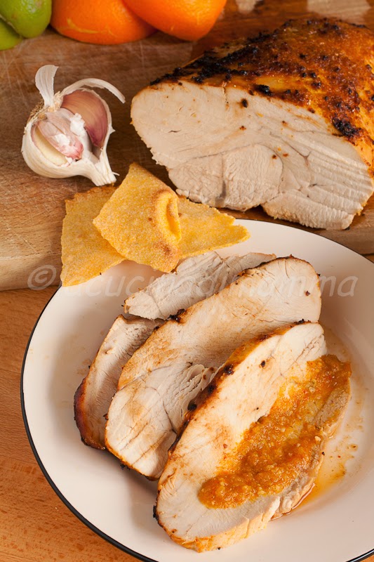 arrosto di tacchino ovvero chili-citrus turkey breast di martha stewart