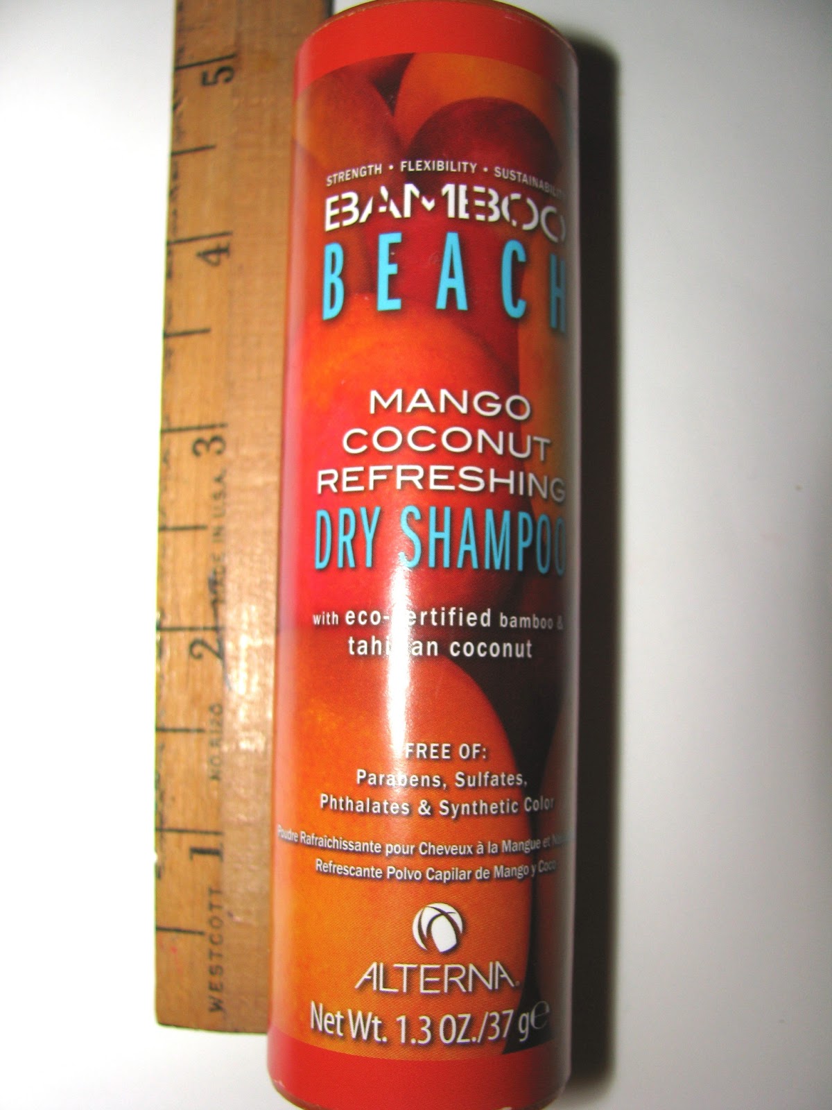 The Beauty Alchemist Alterna Bamboo Beach Mango Coconut Dry Shampoo