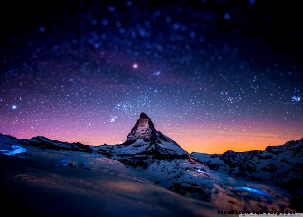 Mountain at Night HD desktop wallpaper High Definition Mountain at Night HD desktop wallpaper High Definition