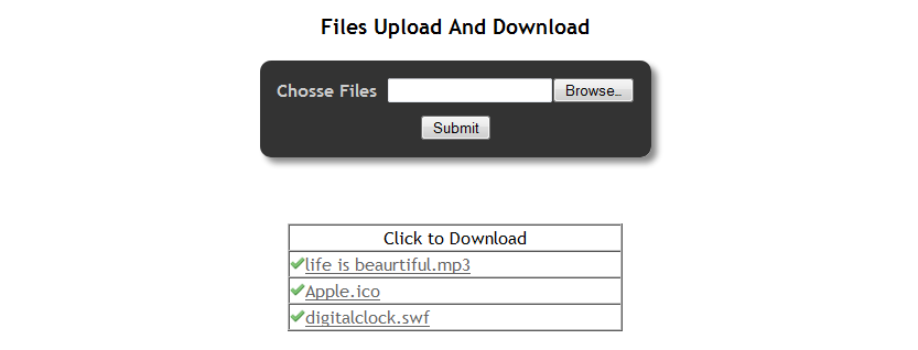 Upload And Files With Php