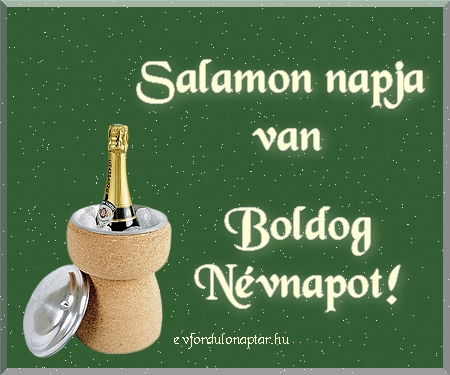 Október 24 - Salamon névnap
