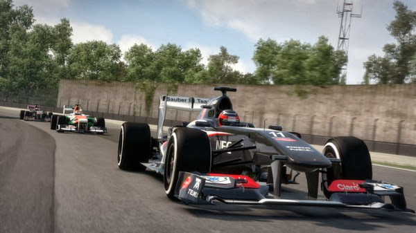 Screen Shot Of F1 Classic Edition (2013) Full PC Game Free Download At worldfree4u.com