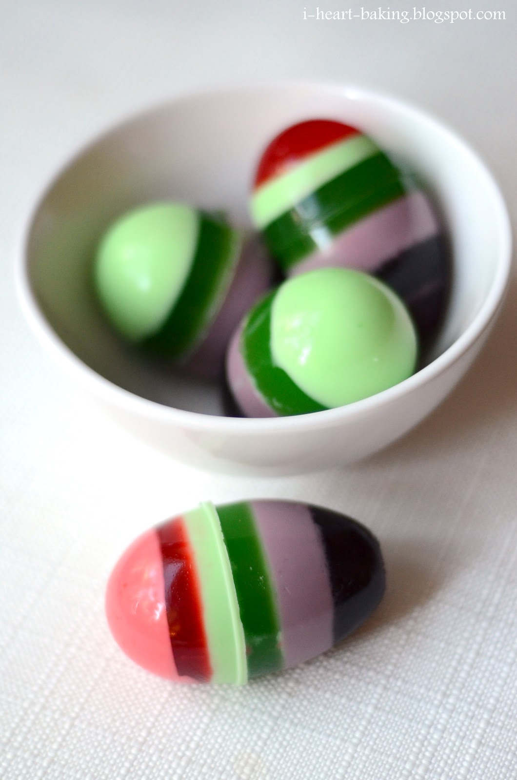 i heart baking! easter egg layer jello