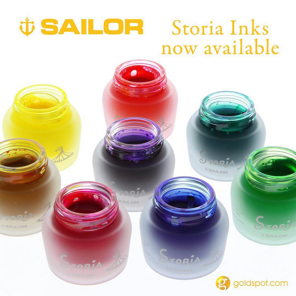 The Gold Standard The Story on Sailor Storia Pigmented Inks (Review)