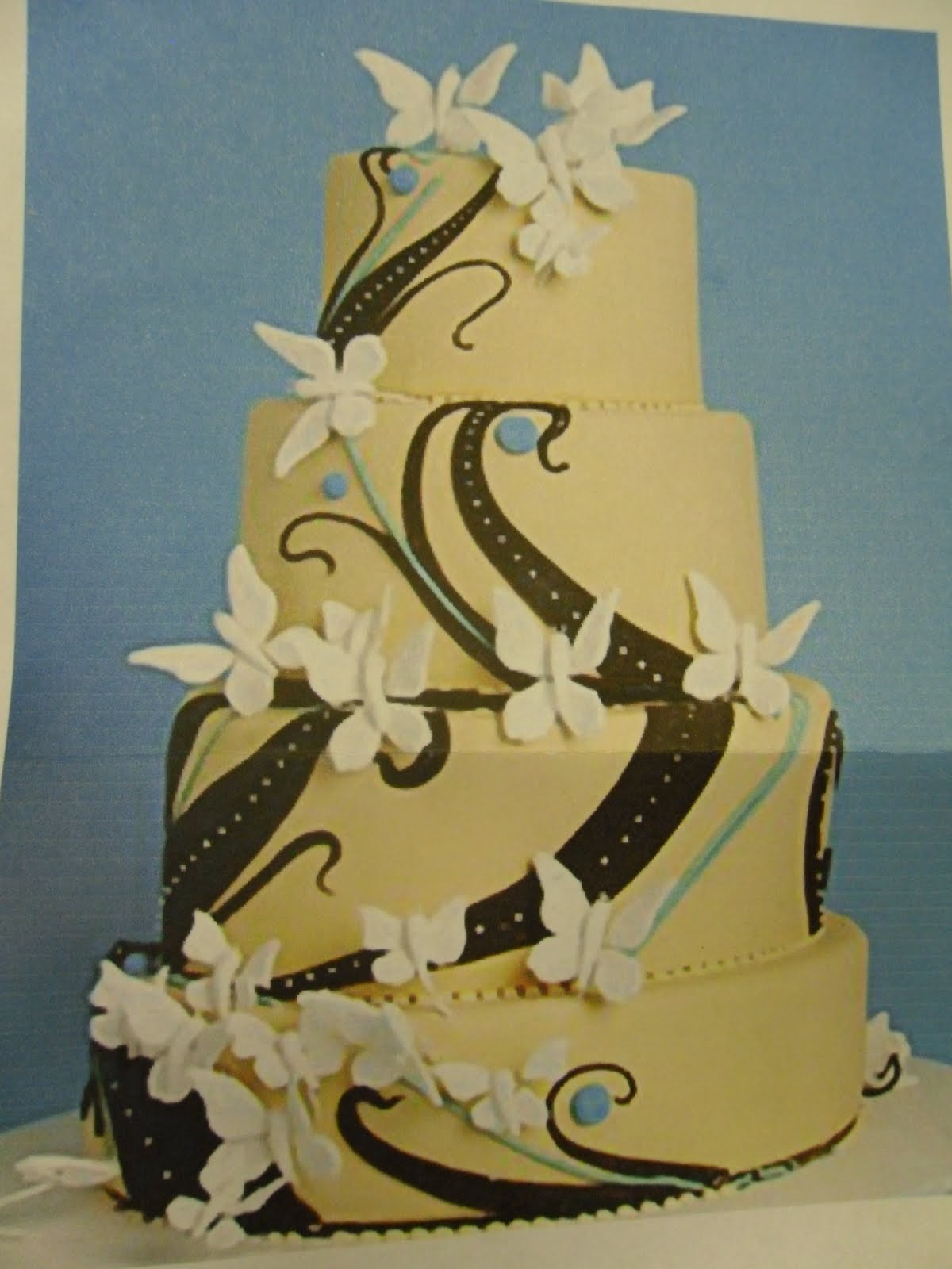 Cake Concepts by Cathy Making an abstract design for a wedding cake...