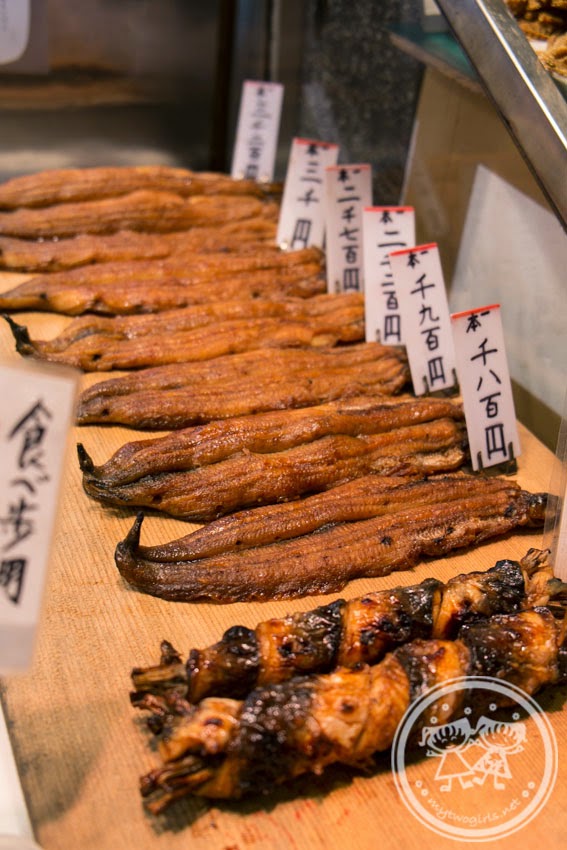 Nishiki Market Grilled Eel Shop