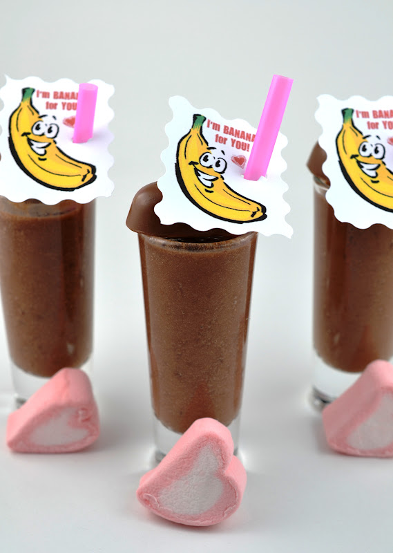 Sweetology: I am BANANAS over you, Valentine ~ Banana Chocolate Malt